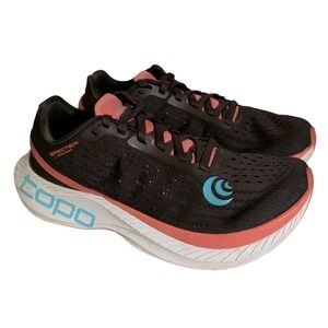 Topo Specter Shoes Womens Size 7.5 Running Sneakers Espresso Peach Black Active